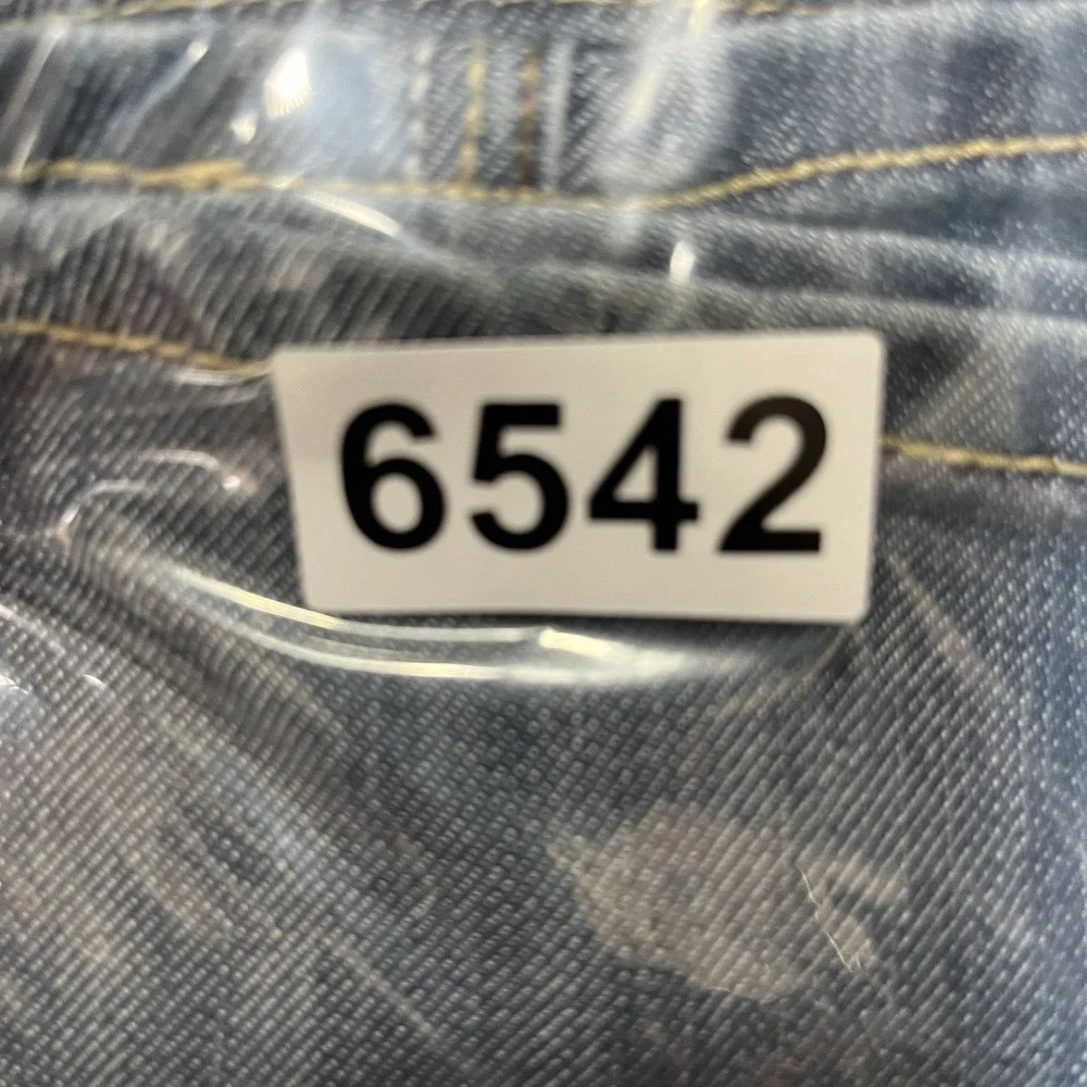 Levis 514 Straight Jeans Mens 36x32 Blue Flap Pocket Medium Wash Denim